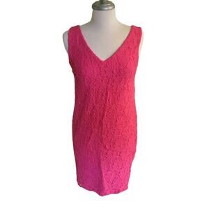 BOUTIQUE Brand *NWT* Crochet Dress Size XS Women Sleeveless Beach Pink Summer